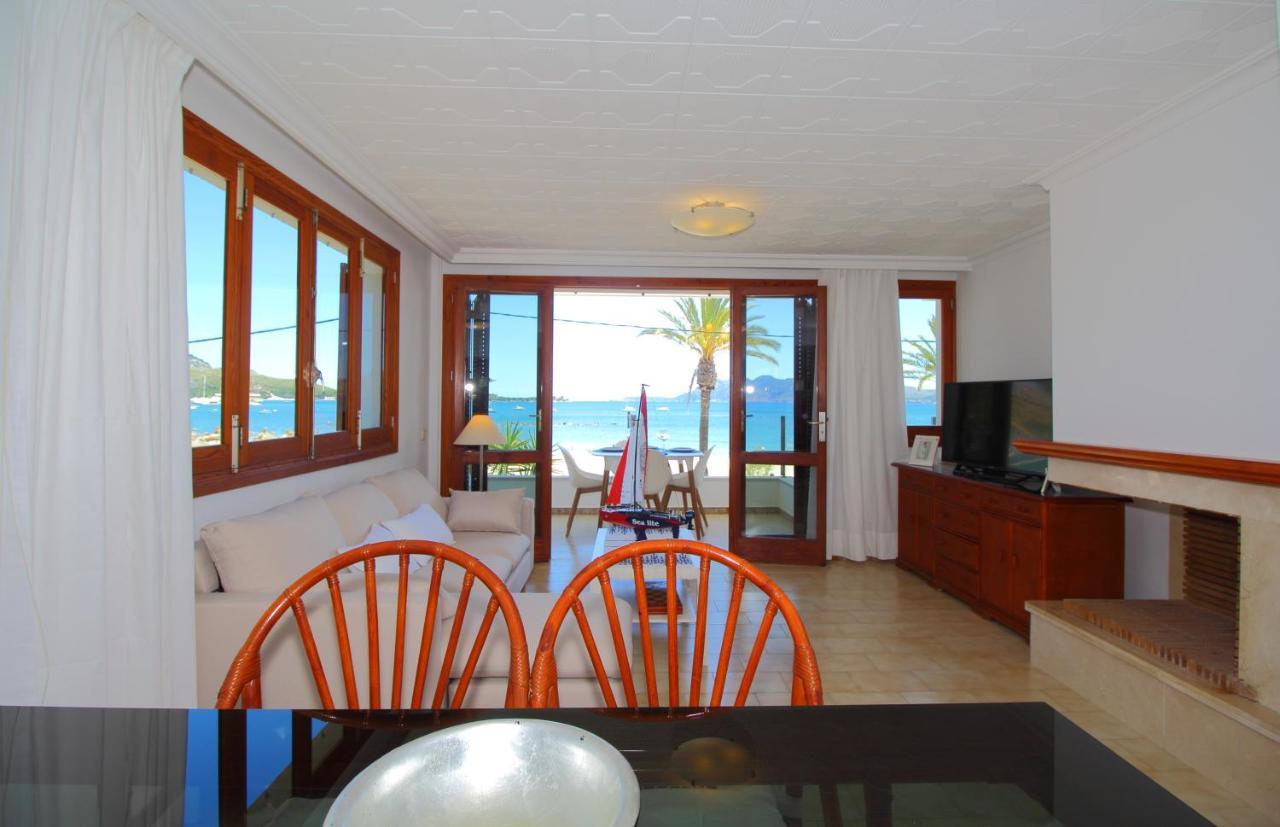 Family Seafront Apt Fantastic Seaview Pollensa Zewnętrze zdjęcie