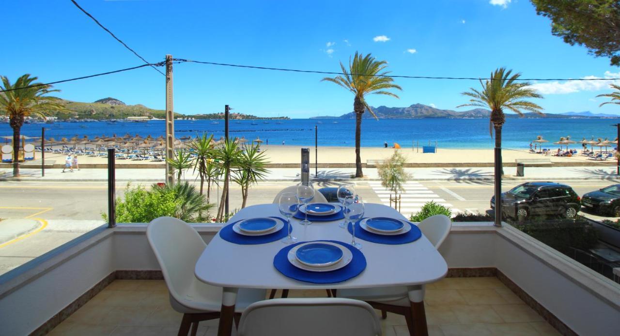 Family Seafront Apt Fantastic Seaview Pollensa Zewnętrze zdjęcie