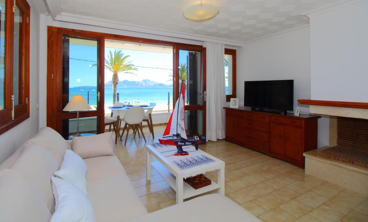 Family Seafront Apt Fantastic Seaview Pollensa Zewnętrze zdjęcie