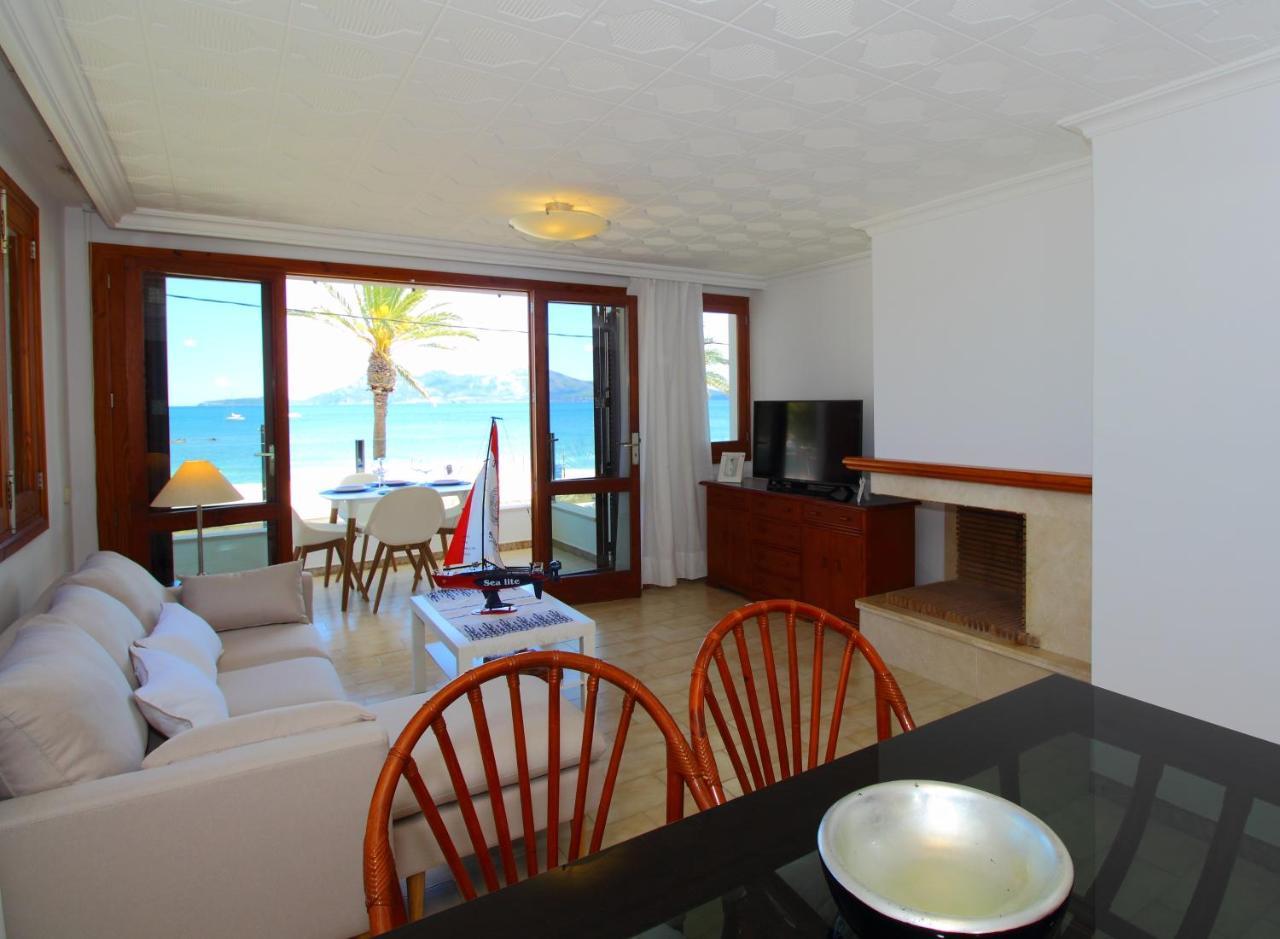 Family Seafront Apt Fantastic Seaview Pollensa Zewnętrze zdjęcie